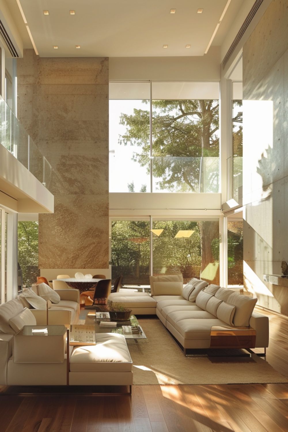 natural light plays an important role in optimizing the interior design of a villa in Dubai